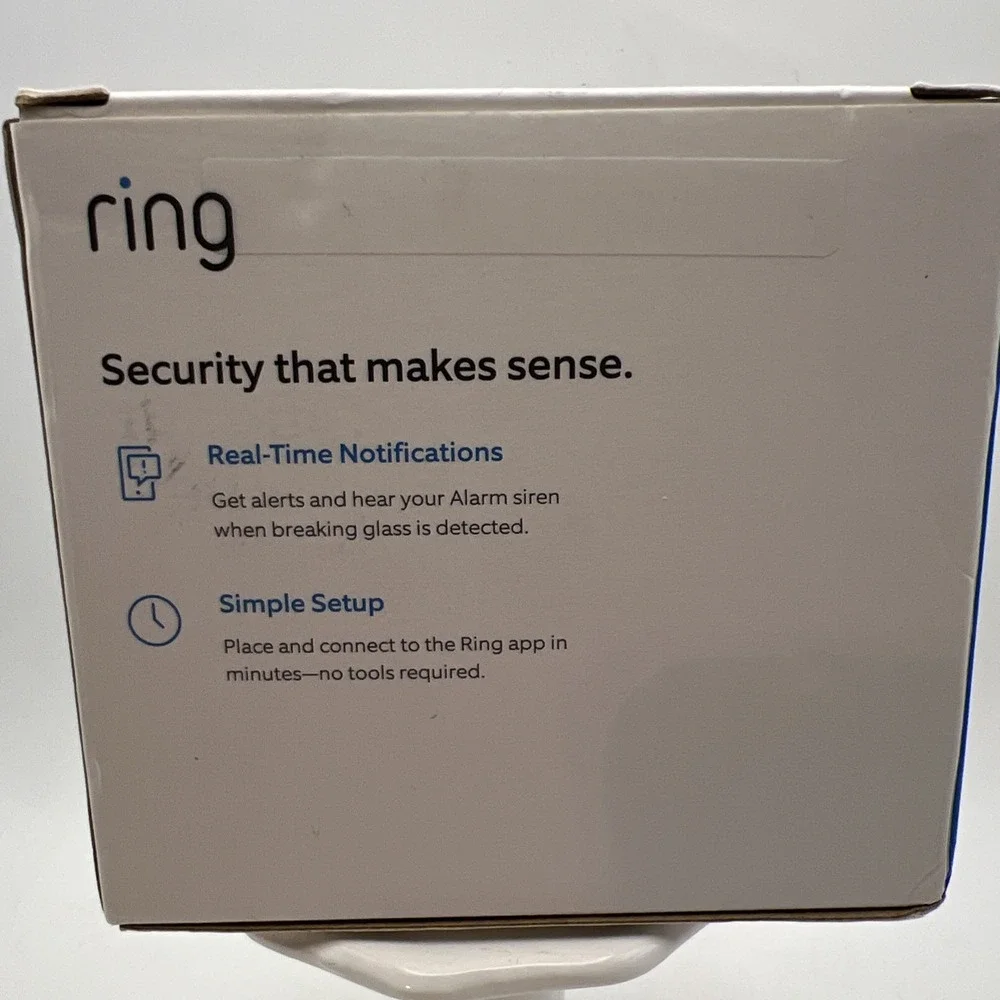 Ring Alarm Glass Break Sensor 2-Pack 4AG1S1-0EN0 New